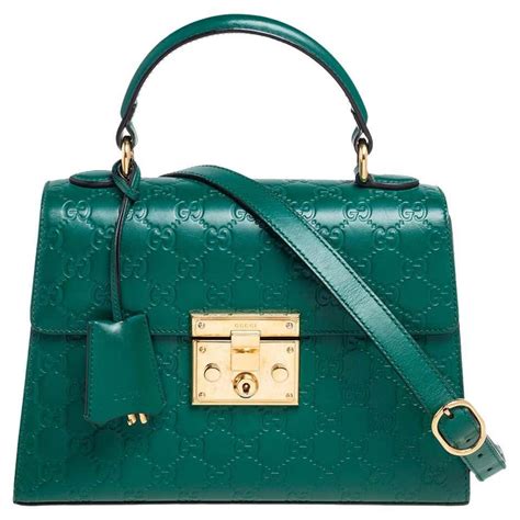 gucci emerald green bag|green gucci bag with snake.